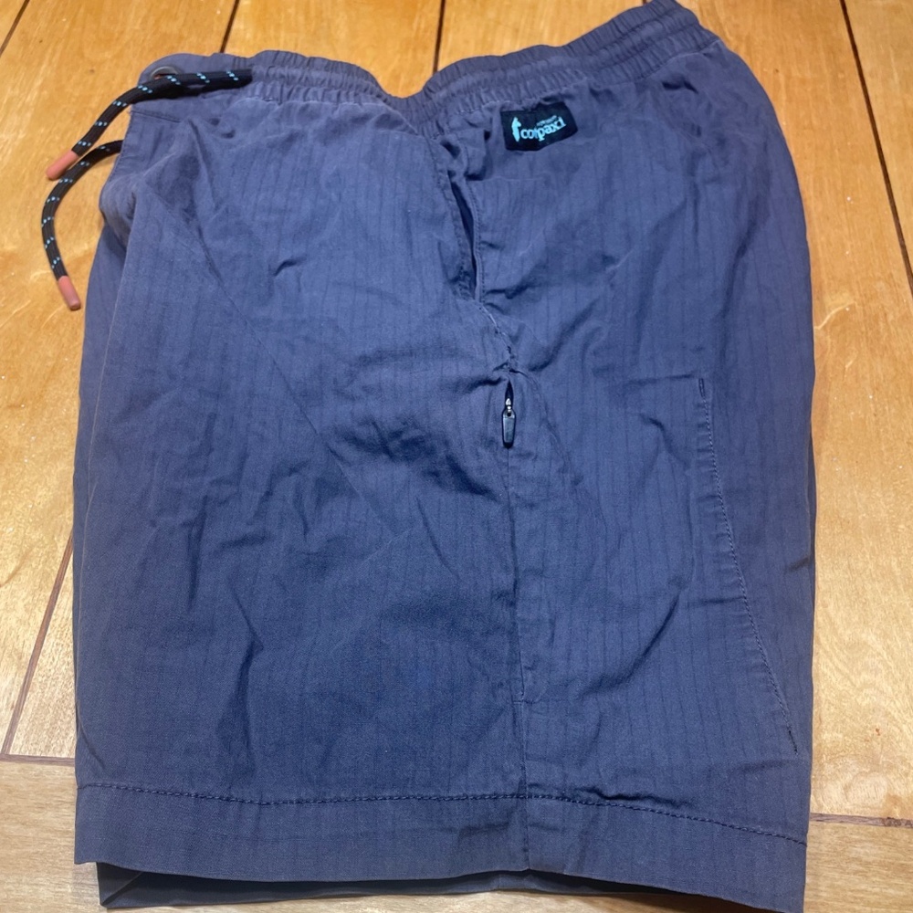 Cotopaxi Salto Organic Ripstop Short Size Small 7” Inseam Color Navy